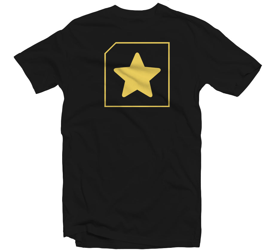 Star T Shirt Black Daylight Curfew